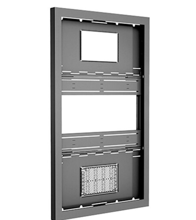 Chief Wall Display Enclosure Portrait 75" (Silver) - LW75USP