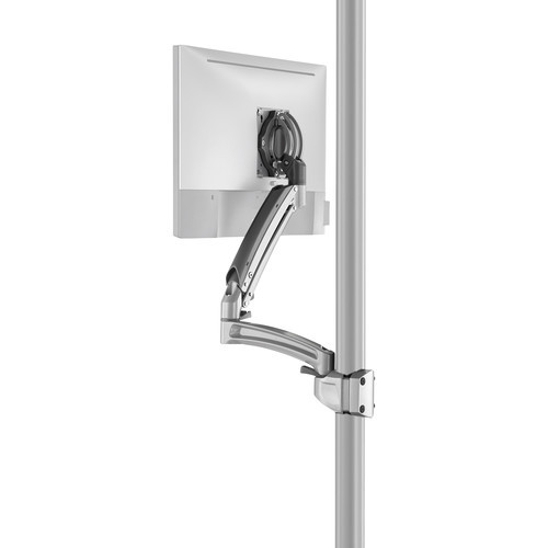 Chief Kontour Pole Mount for Monitor, All-in-One Computer - Silver - TAA Compliant - 1 Display(s) Supported - 30" Screen Support - K1P120SXRH