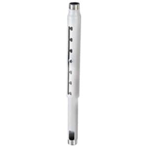 Chief 2-3' Adjustable Extension Column - 1 inch Increments - White- CMS0203W