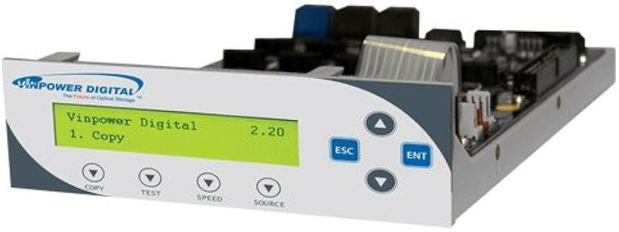 Vinpower Digital Daisy Chain Stand-Alone Manual Tower Duplicator Controller - SATA Blu-ray/DVD/CD