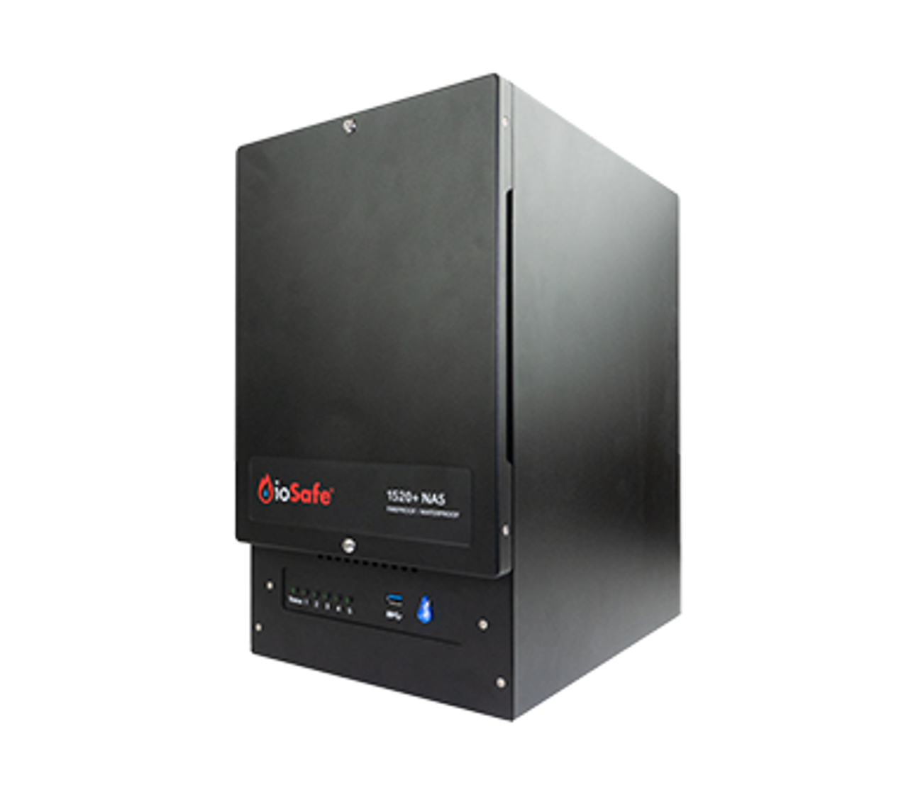Iosafe 1522+ NAS; Fireproof/Waterproof 5-Bay Network Attached Storage Device; Diskless, US -75400-3930-0200