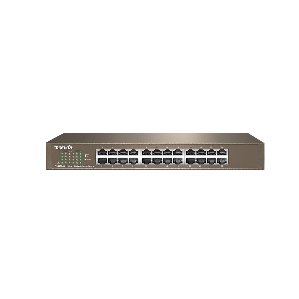 Tenda 24-Port Gigabit Ethernet Switch (version 7.0) - TEG1024D v7.0