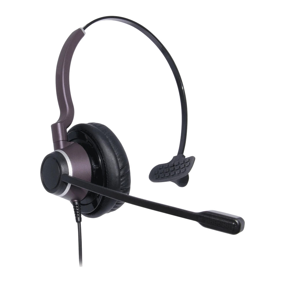 JPL Connect-1 Wired Monaural QD Noise Cancelling Headset; Ultra-Light Headset - 575-273-001