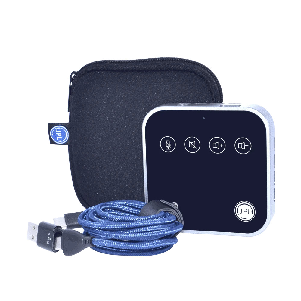 JPL Convey USB Speakerphone With Duplex Microphones; Portable USB Speakerphone - 575-386-001