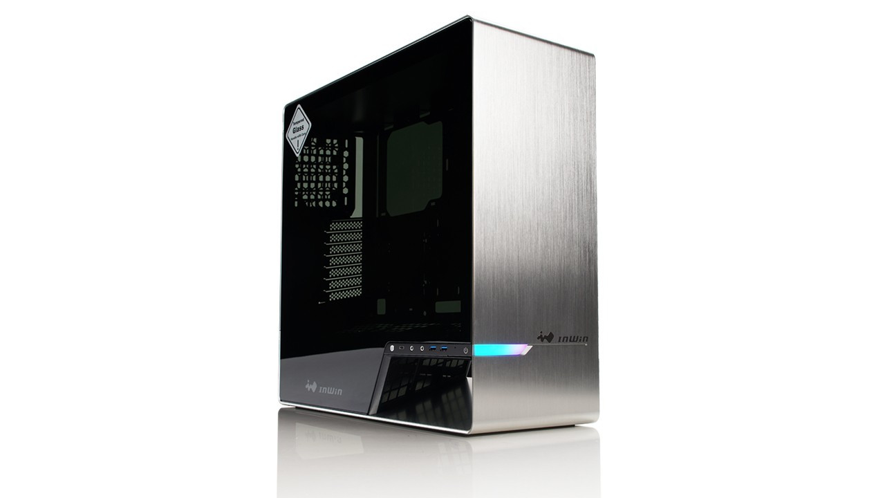 Inwin 905 Mid Tower, Aluminium, Tempered Glass, SECC - IW-905-SILADD