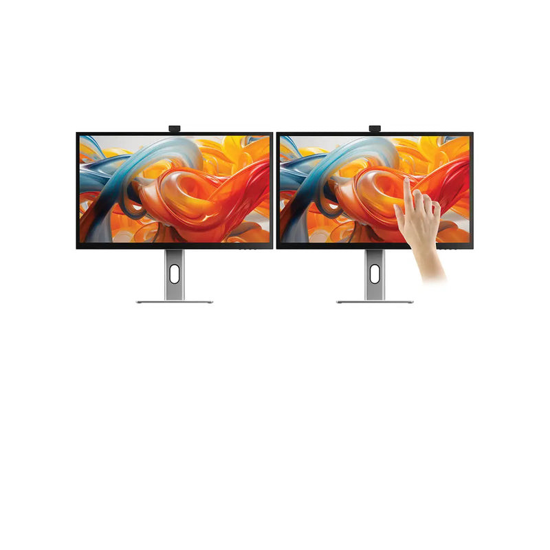 Alogic Clarity Pro Touch 27" UHD 4K Monitor with 65W PD, Webcam and Touchscreen (Pack of 2) - B27CPT2
