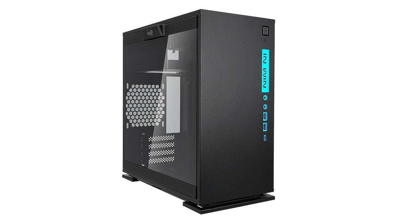 Inwin 301C Mini ITX Tower, Tempered Glass, SECC - IW-CS-301C