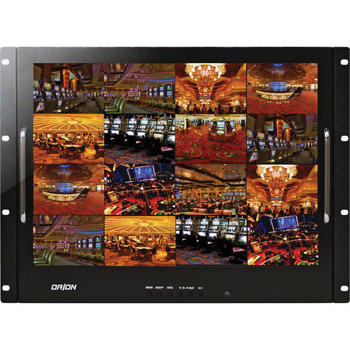 Orion Images Rackmount-Ready Series 19" Rack-Mountable LED CCTV Monitor - 19RCR