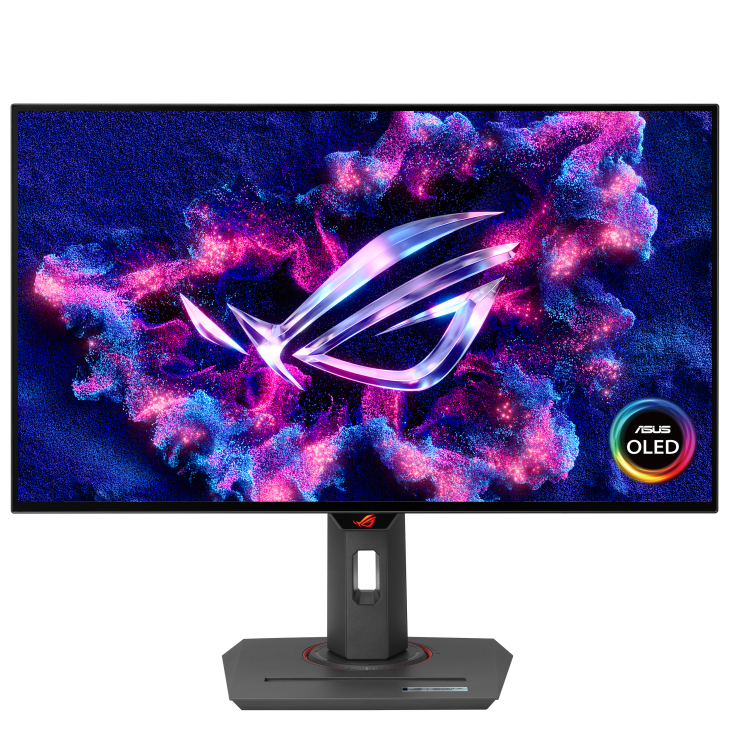 Asus ROG Strix OLED XG27AQDMG Gaming Monitor - 27-Inch (26.5-Inch Viewable) 1440p Glossy WOLED Panel, 240 Hz, 0.03 Ms, Custom Heatsink, OLED Anti-Flicker, Asus OLED Care, Uniform Brightness, G-SYNC Compatible, 99% DCI-P3, And Displaywidget Center
