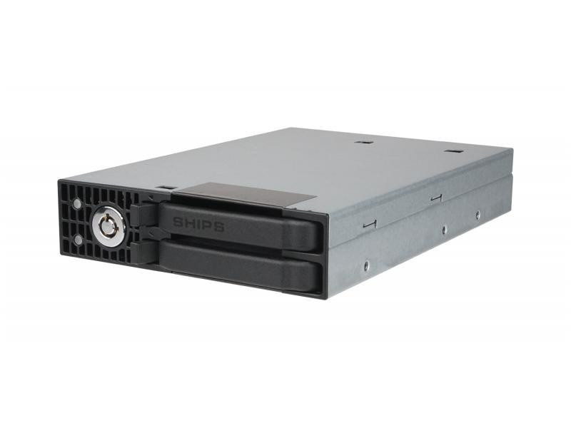CRU-DataPort HP QX328 Bundle with Drives, Includes QX328 frame, 2x M.2 HBAs, 2x 38cm cables, With 2x 512GB Citadel K-SD removable SHIPS storage modules - 6339-7668-9500