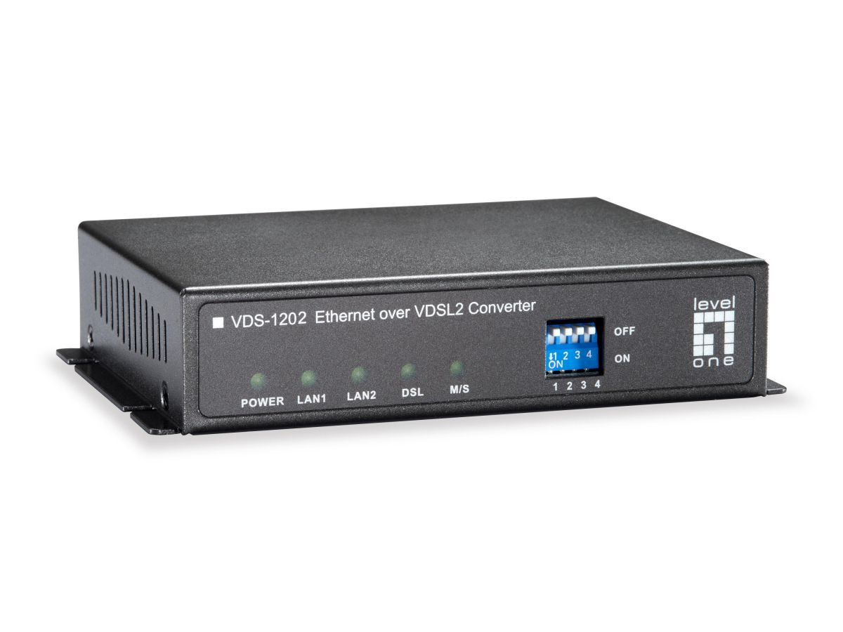 Levelone VDS-1202 Ethernet over VDSL2 Converter, Annex B - 53321603