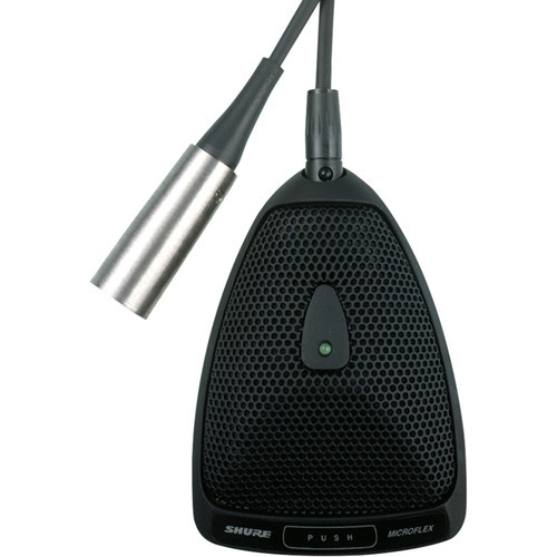 Shure MX393/C Microflex Cardioid Boundary Microphone for Installs (XLR Connector) - MX391/C