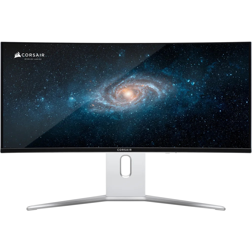 Corsair XENEON 34WQHD240-C QD-OLED Gaming Monitor, 34-Inch, 3440 x 1440 (WQHD), 1800R Curvature, 240Hz, 0.03ms GtG, DisplayHDR True Black 400, 1.5M:1 Contrast Ratio - CM-9030005-NA