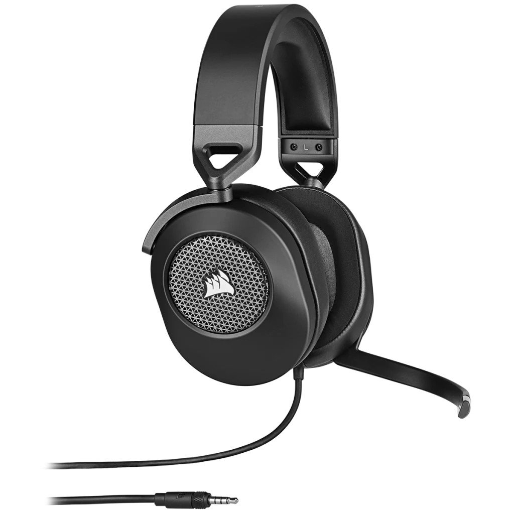 Corsair HS65 SURROUND Wired Gaming Headset — Carbon (Revival Series) - CA-9011270-NA-RV