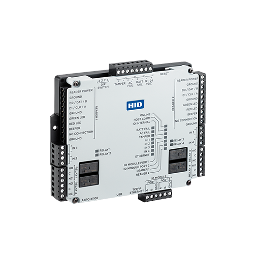 HID Aero X1100, Intelligent Controller — Up To 4 Readers, 7 Inputs, 4 Outputs -Aero X1100