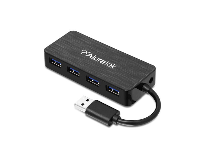 Aluratek 4-Port USB 3.0 SuperSpeed Hub - AUH1304F