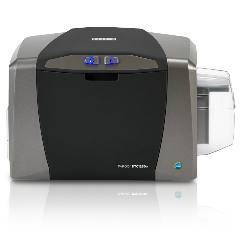 HID FARGO DTC1250e ID Card Printer & Encoder, Create Visually Rich Corporate Or Membership Ids -DTC1250e HID FARGO DTC1250e ID Card Printer & Encoder, Create Visually Rich Corporate Or Membership Ids -DTC1250e