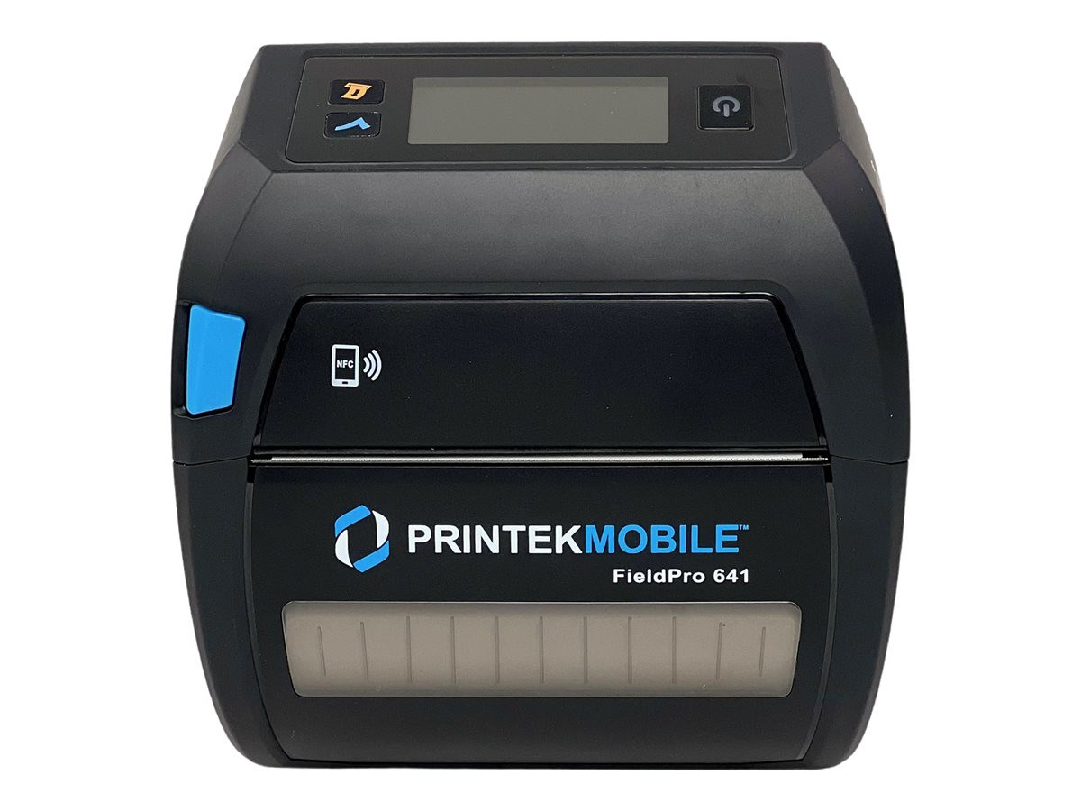 Printek FieldPro 641 - Label printer - direct thermal - - 203 dpi - up to 180 inch/min - USB 2.0, Wi-Fi(ac), Bluetooth 5.0 - 93944
