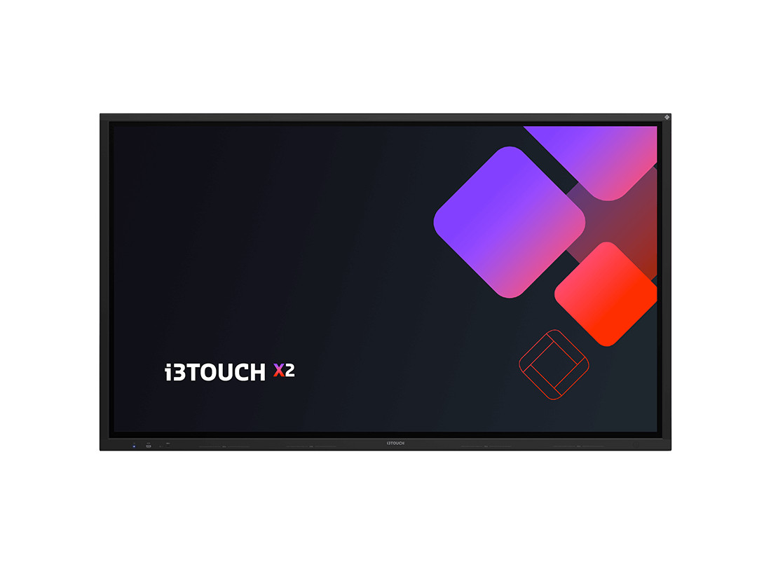 i3TOUCH X2 - Interactive Flat Panel Display 65 - LCD Display - Flat - 65Inch - 3840 x 2160 - 65Inch - 8Ms - 450 nits - 60 Hz - 0.372Mm - 1200:1 - 0.372Mm - 450 nits - 16:9 - Black - 600 x 400 mm - 5 years standard warranty - 10010491