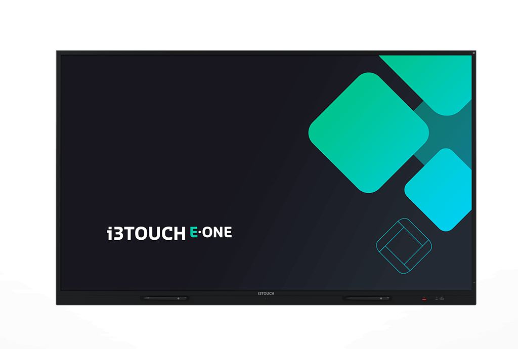 i3TOUCH E-ONE - Interactive Flat Panel Display 86 Incl: User Manual, Remote Control, Power Supply Cord (EU/US), HDMI Cable, USB Cable, 2x Passive Stylus, Wall Mount, Wifi Module, USB-C Cable - 10010352