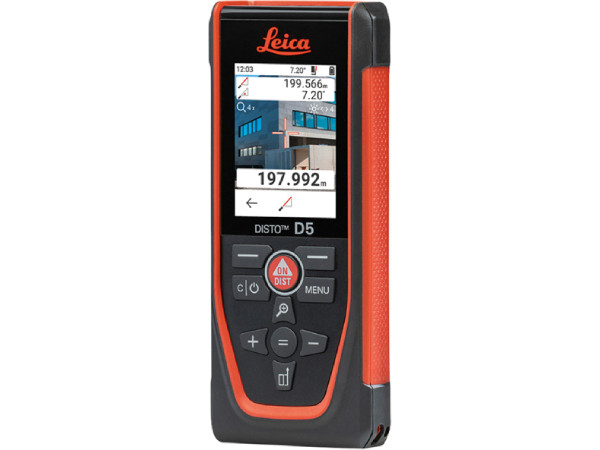 Leica DISTO D5 Laser Distance Meter with FTA 360 Aiming Adapter and TRI 75 Tripod in Leica MetaBox 165L - 950879