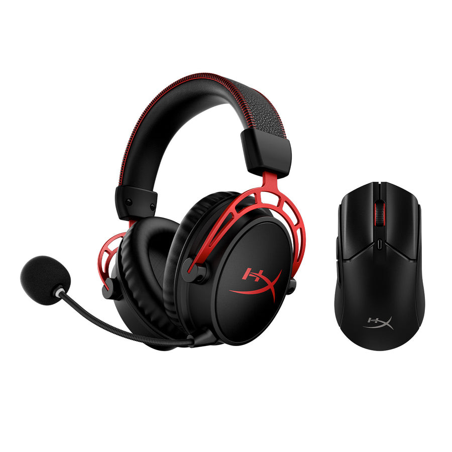 HyperX Wireless Gaming Bundle - Cloud Alpha Wireless Headset, Pulsefire Haste 2 Wireless Mouse - Bundle_4P5D4AA_6N0B0AA