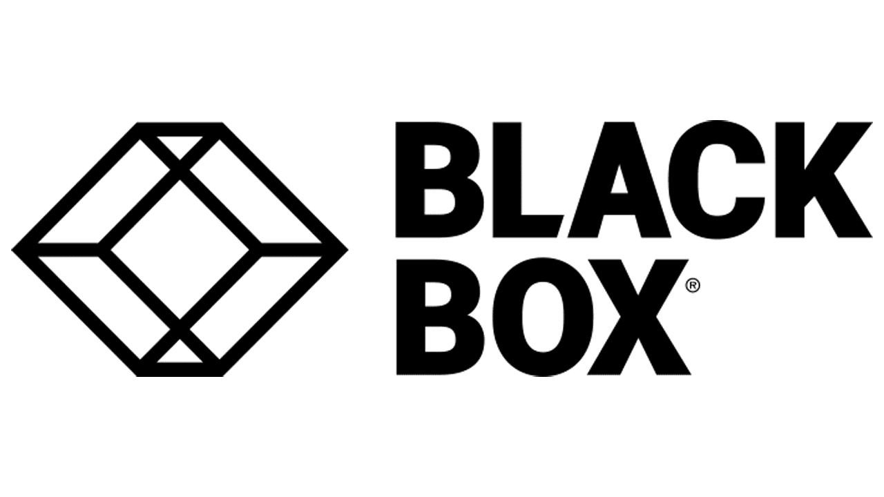 Blackbox Horizontal IT Rackmount Cable Manager - 2U, 19, Single-Sided,Black, GSA, TAA - RM091