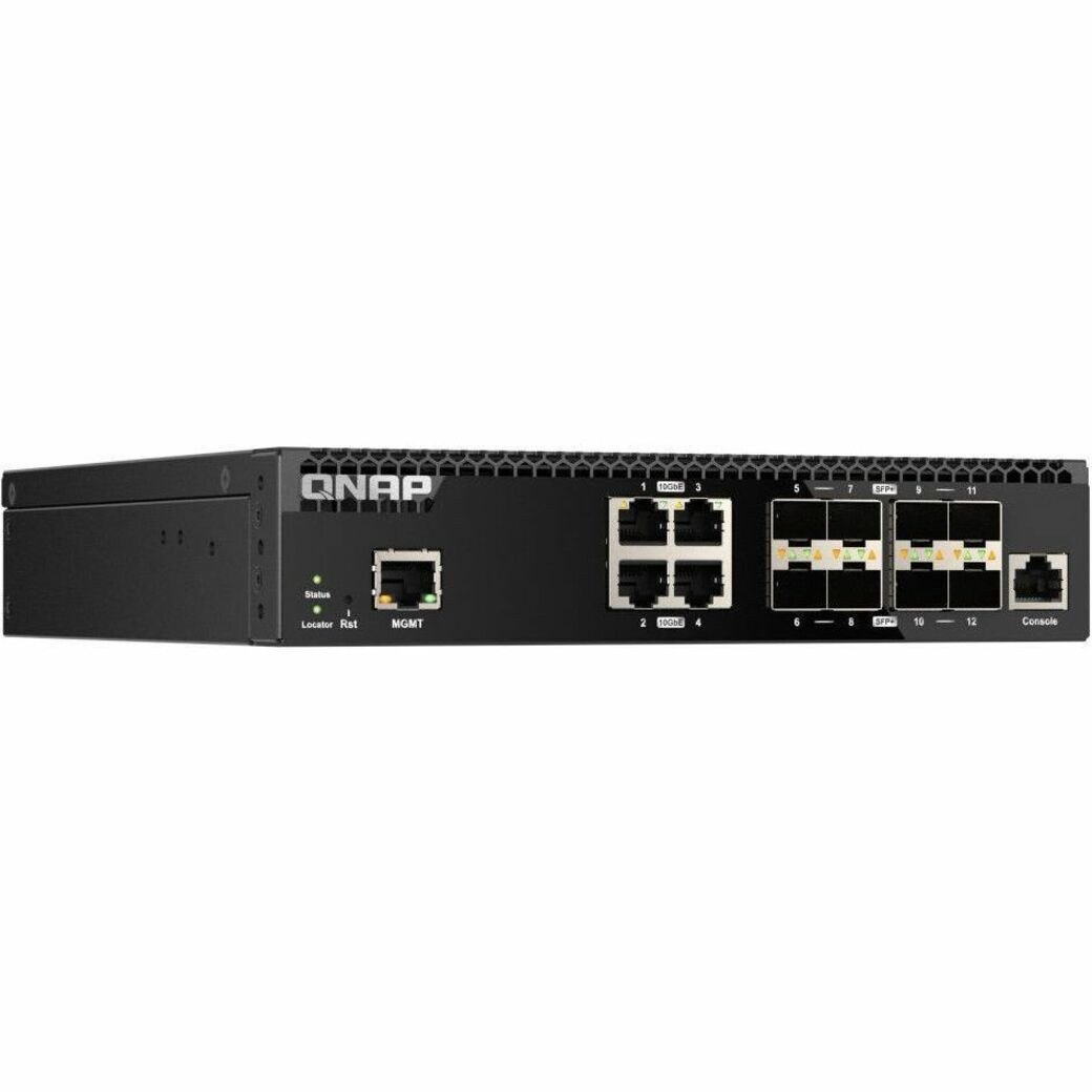 Qnap QSW-M3212R-8S4T Ethernet Switch - QSW-M3212R-8S4T-US
