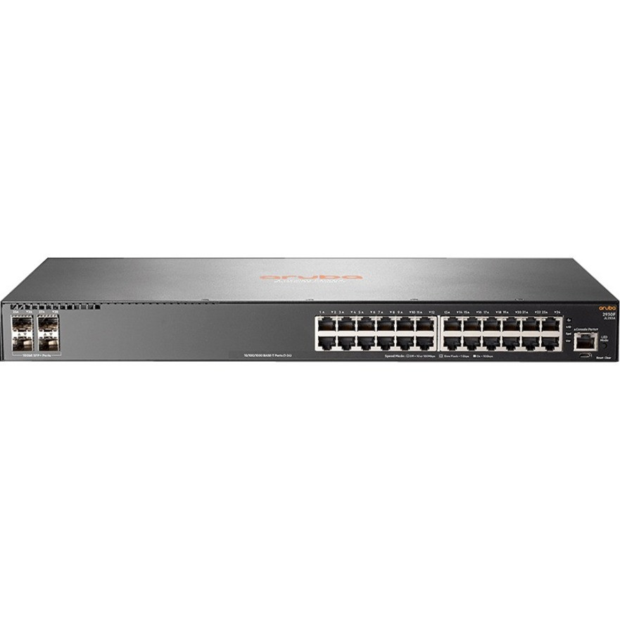 HPE 2930F 24G 4SFP+ Switch - JL253A#AC4