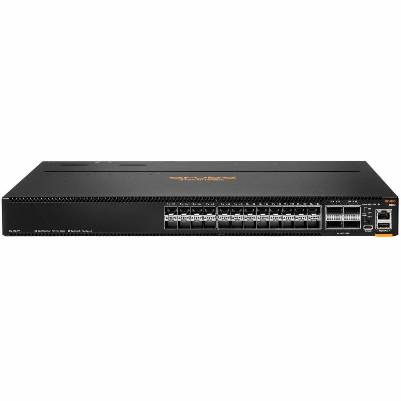 HPE Aruba CX 8100 24XF4C Ethernet Switch - R9W86A#ACF