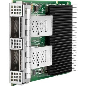 HPE 100Gigabit Ethernet Card - Intel E810-Cqda2 - Optical Fiber - 100Gbase-X - Qsfp28 - P22201-001