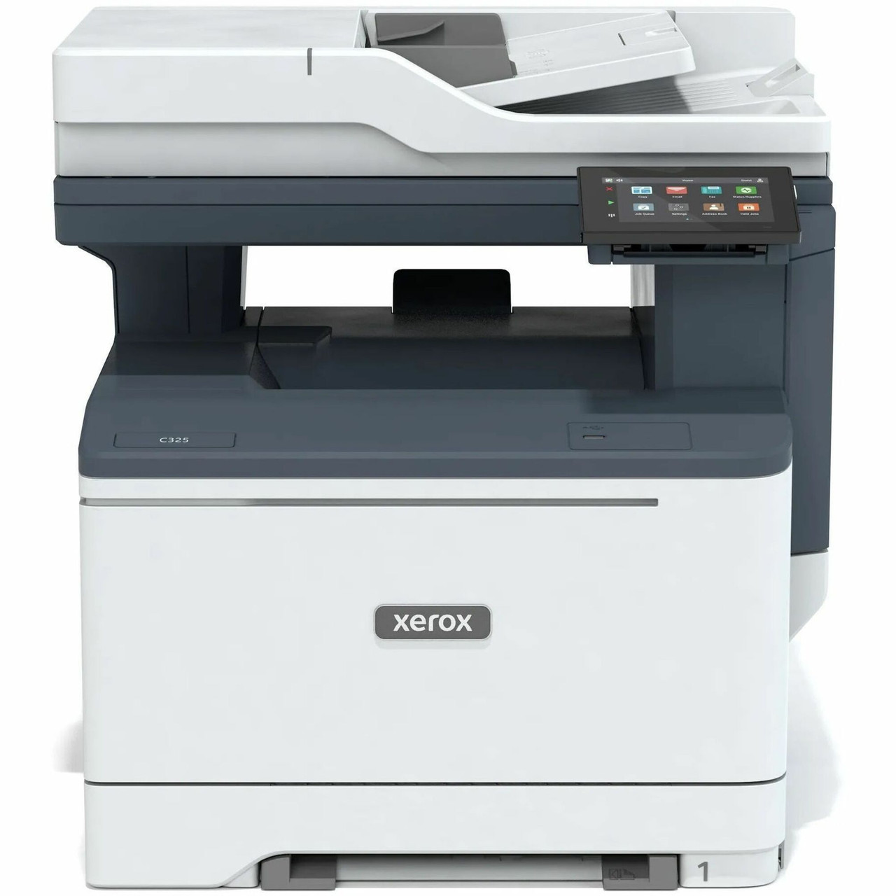 Xerox C325 Wired & Wireless Laser Multifunction Printer - Color - Copier/Fax/Printer/Scanner - 35 ppm Mono/35 ppm Color Print - 1200 x 1200 dpi Print - Automatic Duplex Print - Up to 65000 Pages Monthly - Color Flatbed, DADF, CIS