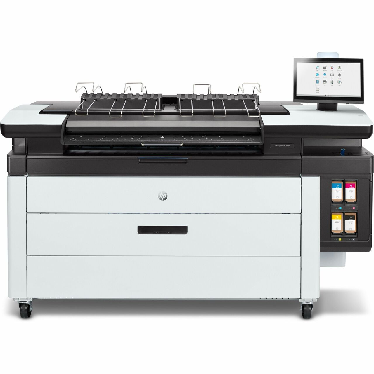HP PageWide XL 4700 A1 Inkjet Large Format Printer - Includes Scanner, Printer - Color - 1200 x 1200 dpi - USB - Ethernet - Flatbed Scan - 4VW15H#B1K