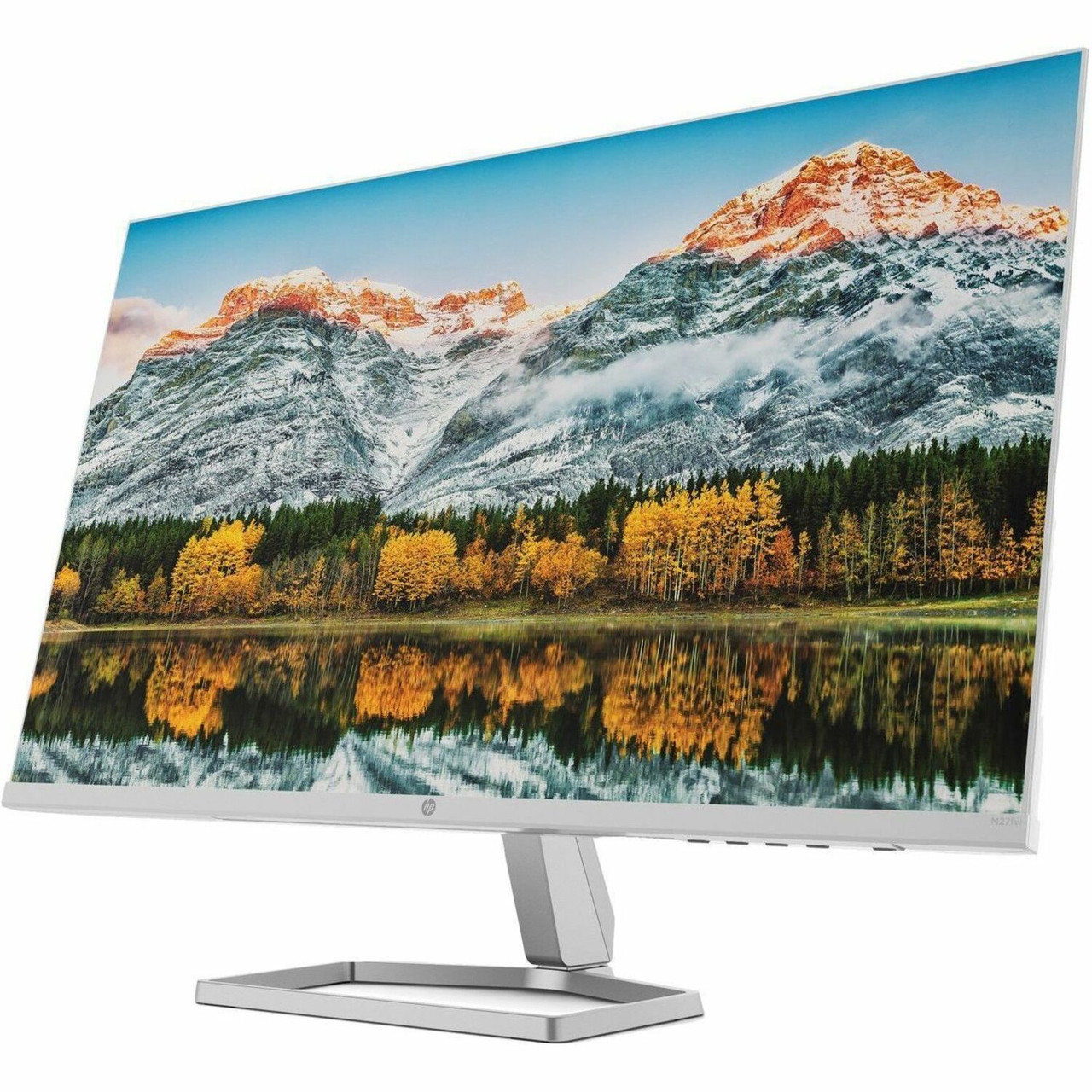HP M27fw 27" Full HD LED LCD Monitor - 16:9 - White - 27" Class - In-plane Switching (IPS) Technology - 1920 x 1080 - FreeSync - 300 Nit - 5 ms - HDMI - VGA  - 2H1A4AA#ABA