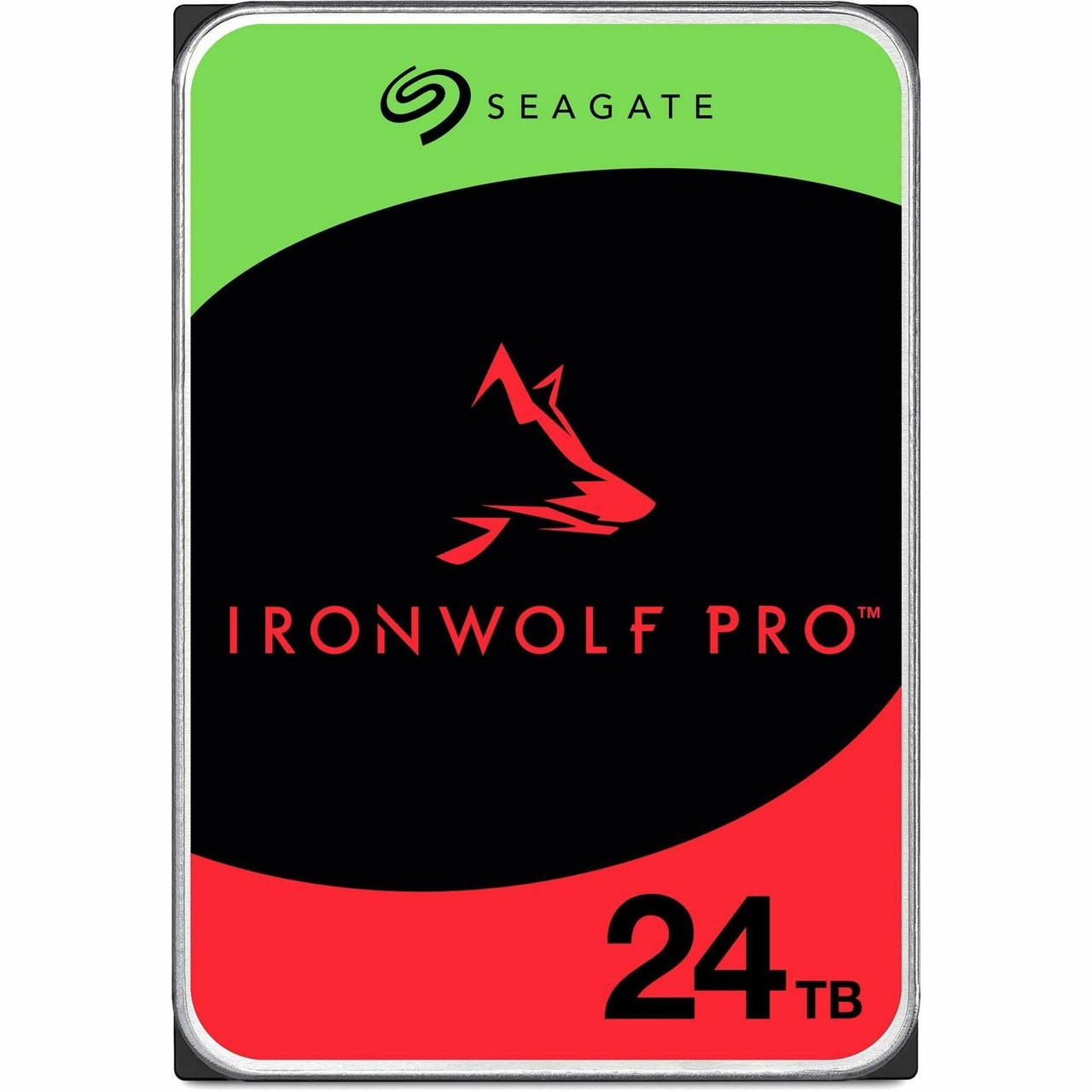 Seagate IronWolf Pro ST24000NT002 24 TB Hard Drive - Internal - SATA (SATA/600) - Conventional Magnetic Recording (CMR) Method - ST24000NT002-20PK
