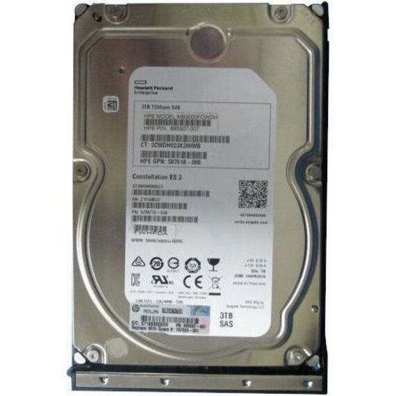 HPE Midline 3 TB Hard Drive - 3.5" Internal - SAS (6Gb/s SAS) - 797525-001