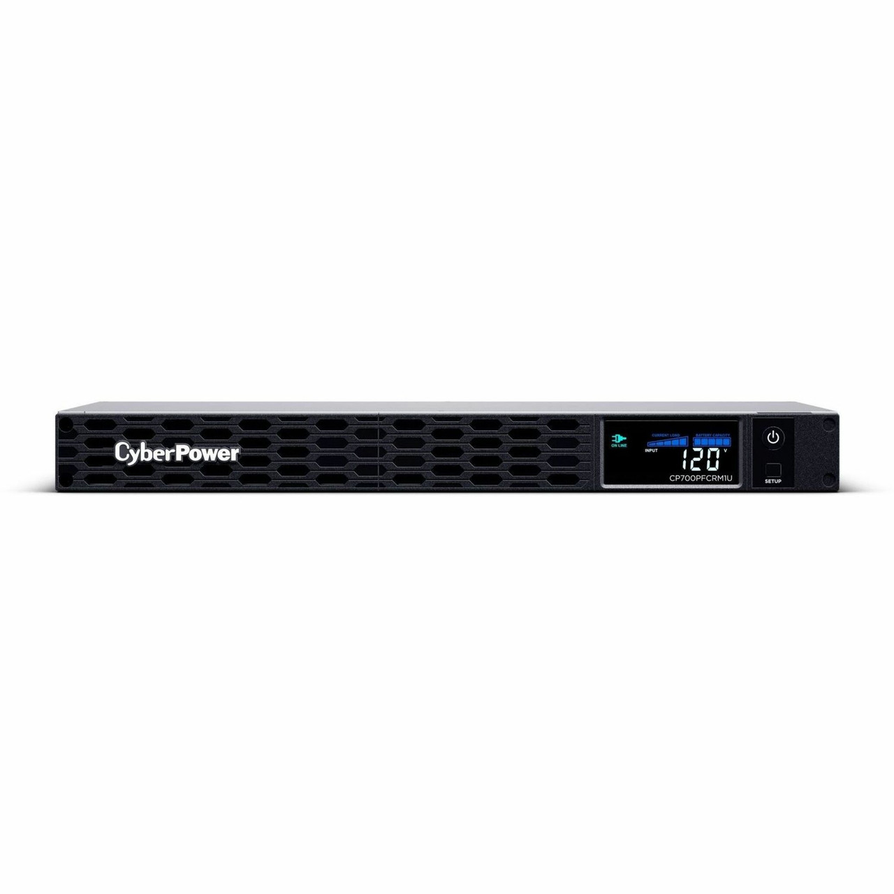 CyberPower PFC Sinewave CP700PFCRM1U 700VA Rack-mountable UPS - CP700PFCRM1U