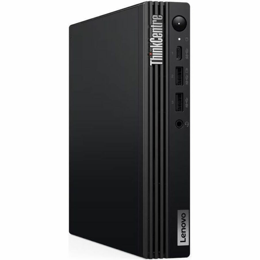 Lenovo ThinkCentre M70q Gen 5 12TD001SUS Desktop Computer - Intel Core i7 14th Gen i7-14700T - vPro Technology - 32 GB - 1 TB SSD - Tiny - Black - 12TD001SUS