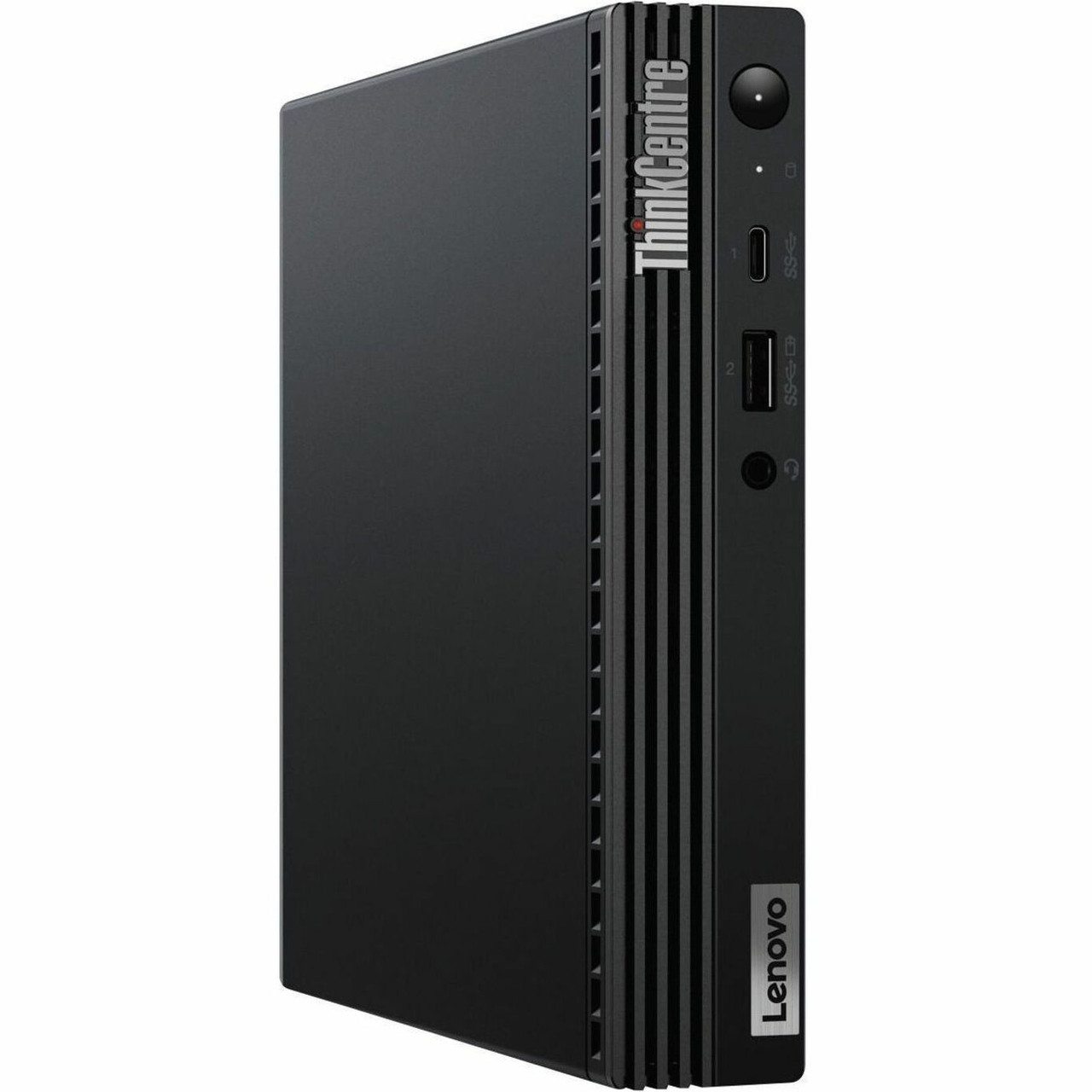 Lenovo ThinkCentre M75q Gen 2 11JQS8P100 Desktop Computer - AMD Ryzen 5 PRO 5650GE - 32 GB - 256 GB SSD - Tiny - Black - 11JQS8P100