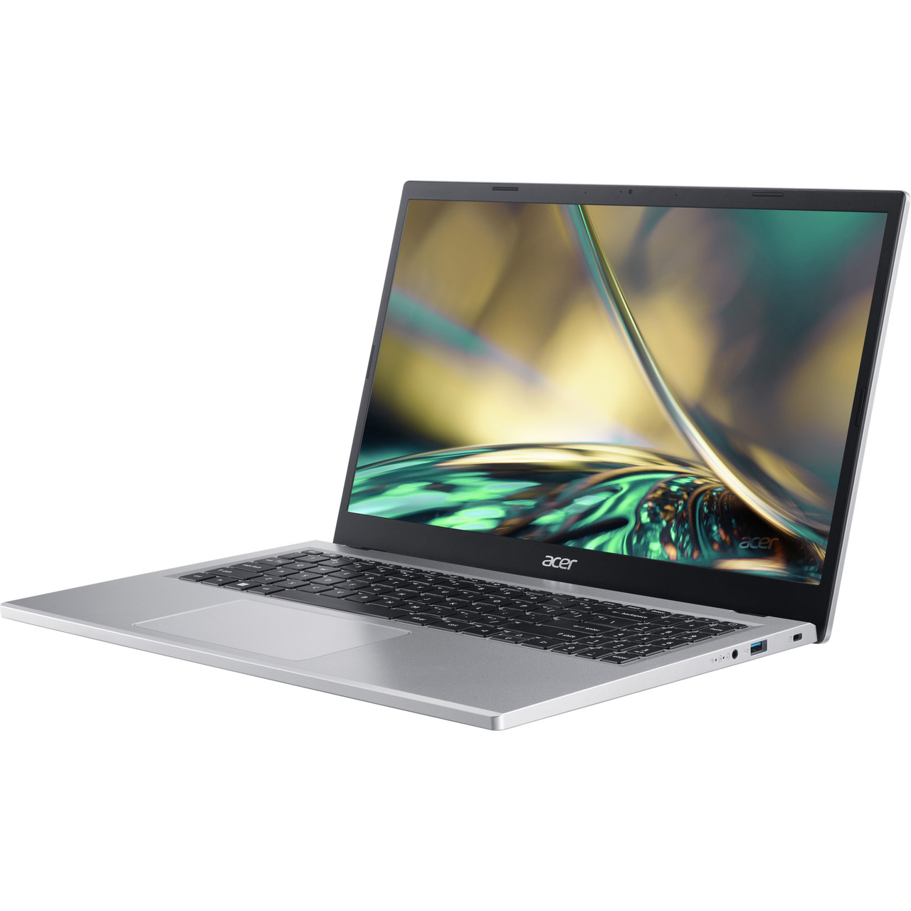 Acer Aspire 3 A315-510P A315-510P-38LM 15.6" Notebook - Full HD - Intel Core i3 i3-N305 - 8 GB - 512 GB SSD - English (US), French Keyboard - Silver - NX.KDHAA.002