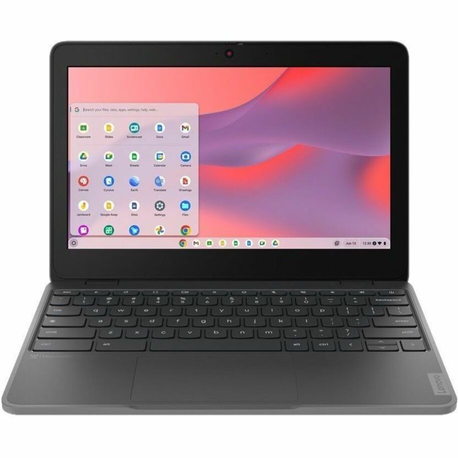 Lenovo 100e Chromebook Gen 4 82W1S0F400 11.6" Chromebook - HD - MediaTek - 8 GB - 64 GB Flash Memory - English (US) Keyboard - Gray - 82W1S0F400