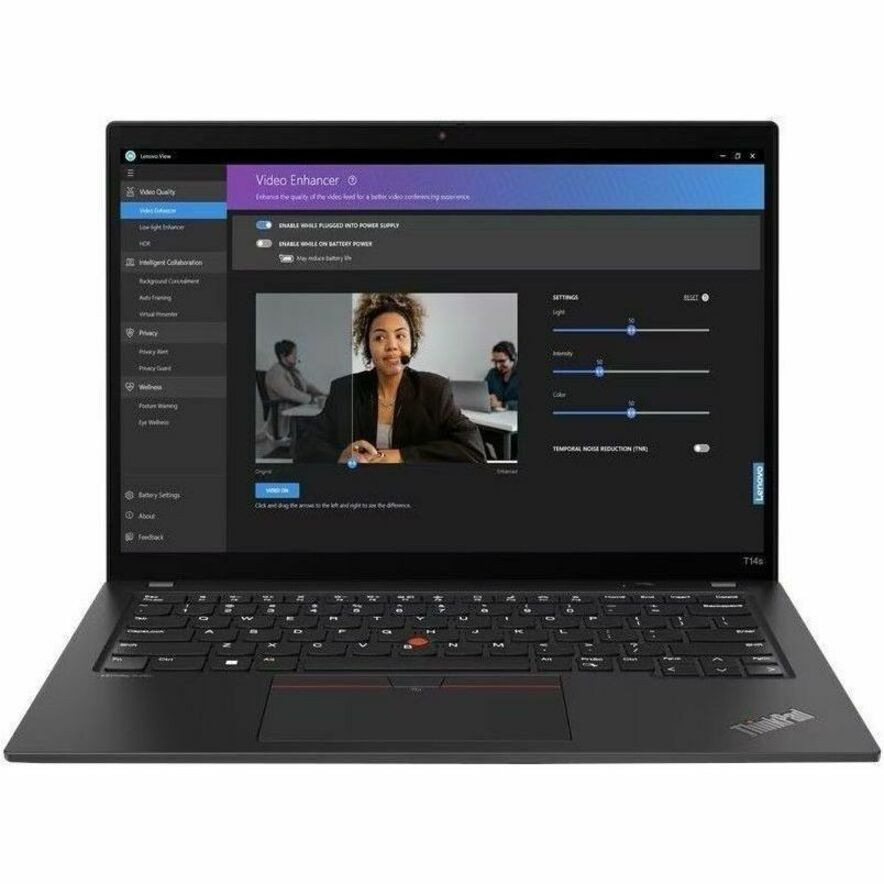 Lenovo ThinkPad T14s Gen 4 21F9S1DQ00 14" Notebook - 2.8K - AMD Ryzen 7 PRO 7840U - 32 GB - 512 GB SSD - English (US) Keyboard - Black - 21F9S1DQ00