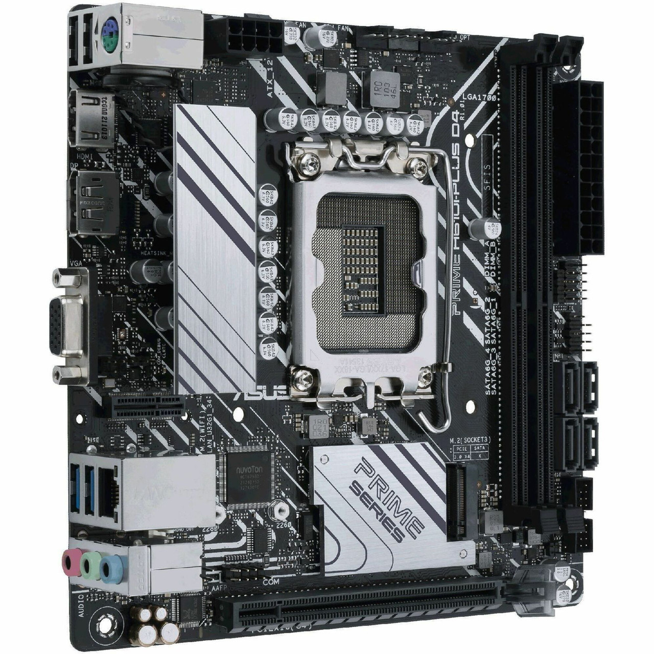 Asus PRIME H610I-PLUS D4 LGA 1700 Mini-ITX Motherboard - PRIME H610I-PLUSD4-CSM