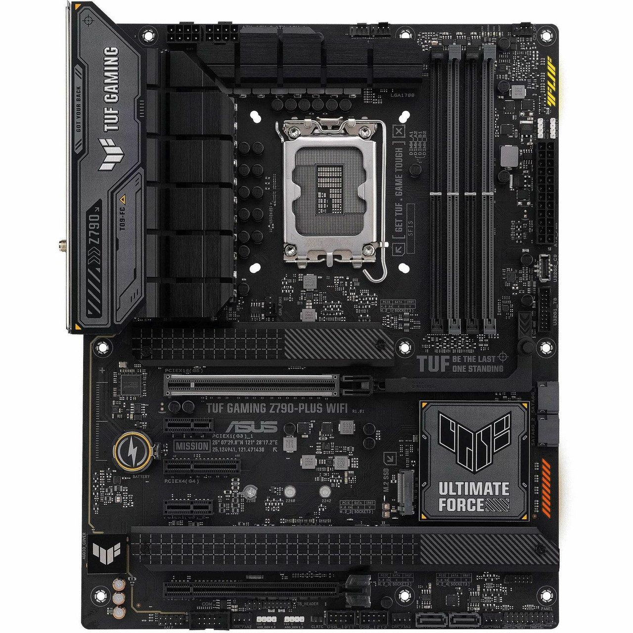 TUF Z790-PLUS WIFI Gaming Desktop Motherboard - Intel Z790 Chipset - Socket LGA-1700 - ATX - 90MB1D80-M0AAY0