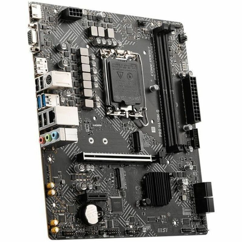MSI PRO H610M-G micro ATX Socket 1700 for Intel CPU - PROH610MGD5