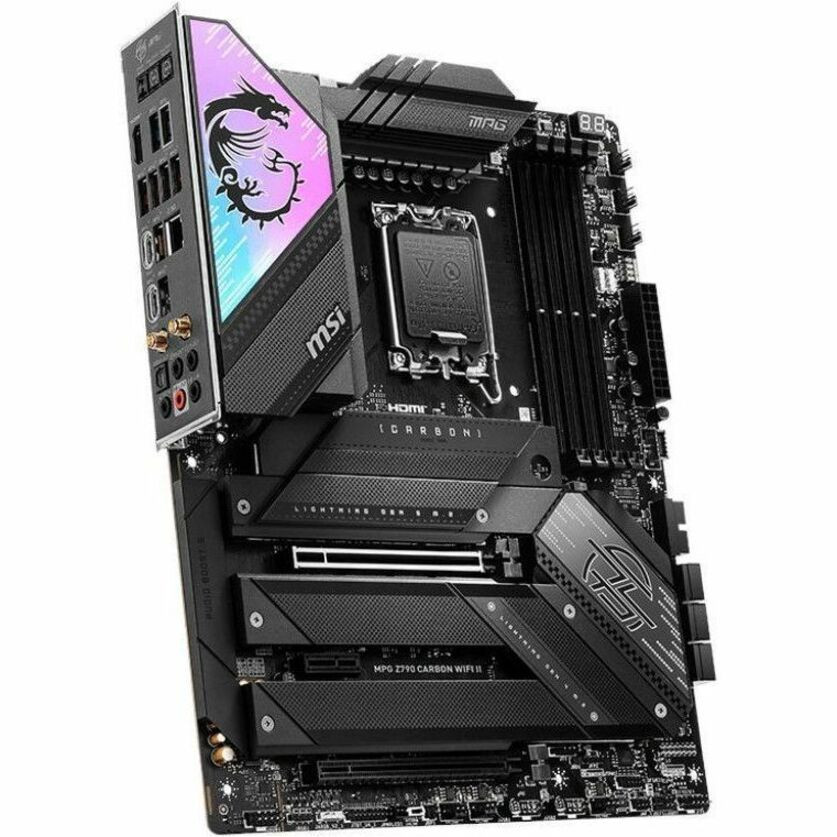 MSI MPG Z790 CARBON WIFI II Gaming Desktop Motherboard - Intel Z790 Chipset - Socket LGA-1700 - ATX - MPG Z790 CARBON WIFI II