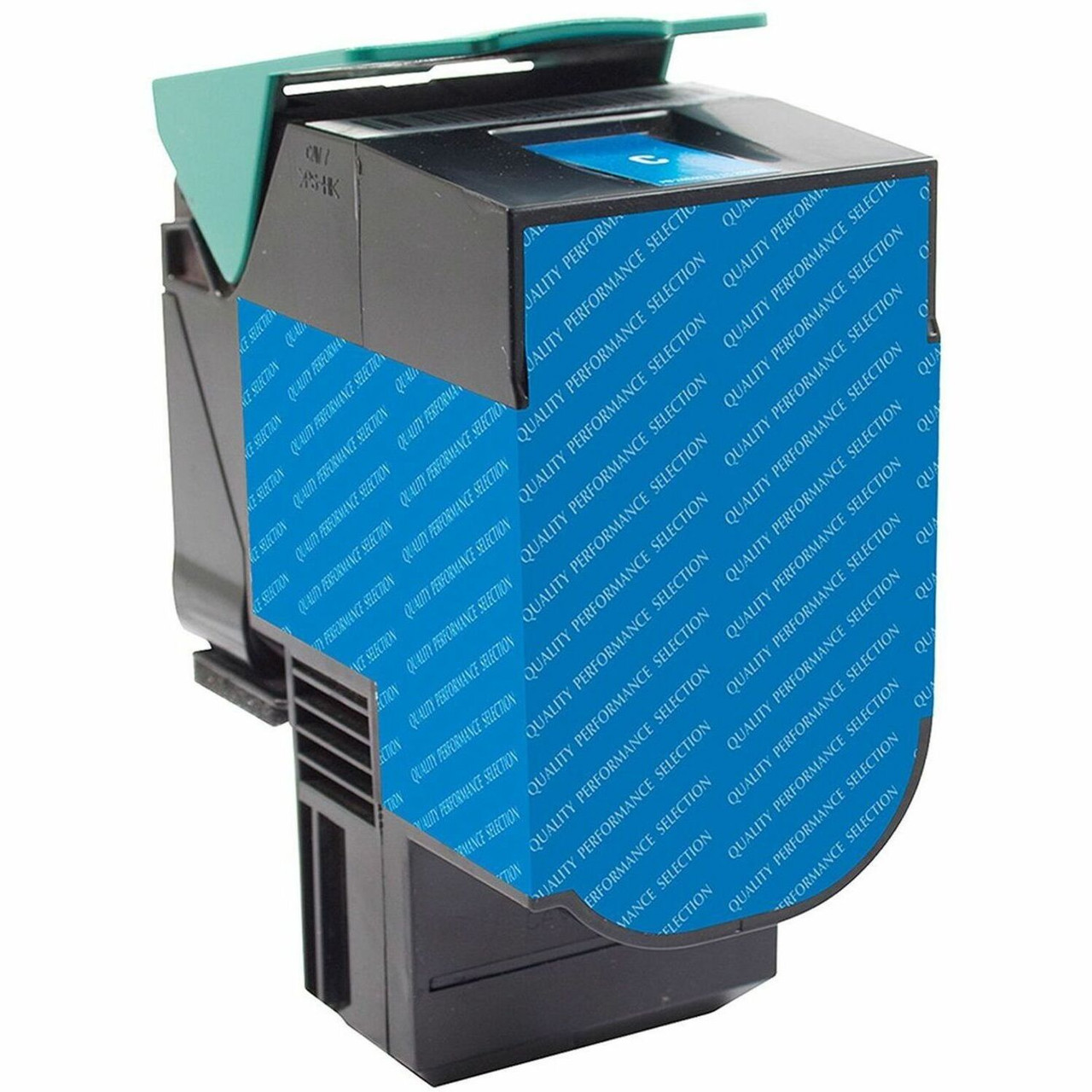 V7 Remanufactured Toner Cartridge for LEXMARK 71B0020, 71B20C0 - Color Laser - Cyan - 2300 Pages. - V771B0020