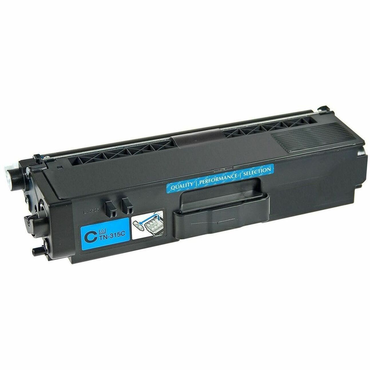 V7 Remanufactured Toner Cartridge for Brother TN310C - Color Laser - Cyan - 1500 Pages. - V7TN310C