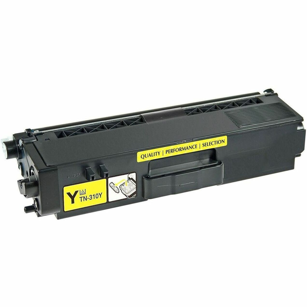 V7 Remanufactured Toner Cartridge for Brother TN310Y - Color Laser - Yellow - 1500 Pages. - V7TN310Y