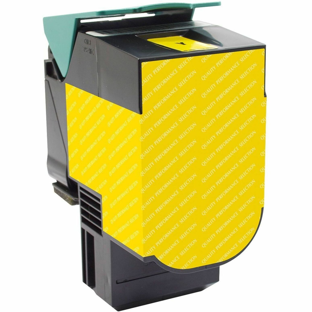 V7 Remanufactured High Yield Toner Cartridge for LEXMARK 71B0H40, 71B1HY0 - Color Laser - Yellow - 3500 Pages. - V771B0H40